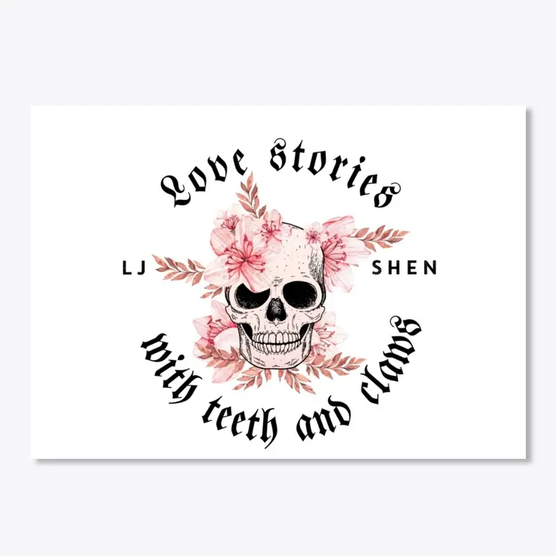 LJ Shen Slogan Sticker