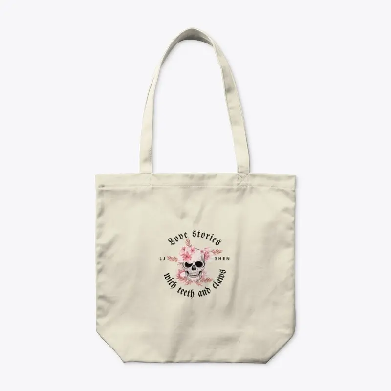 LJ Shen Slogan Tote Bag