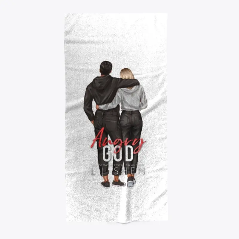 Angry God Beach Towel