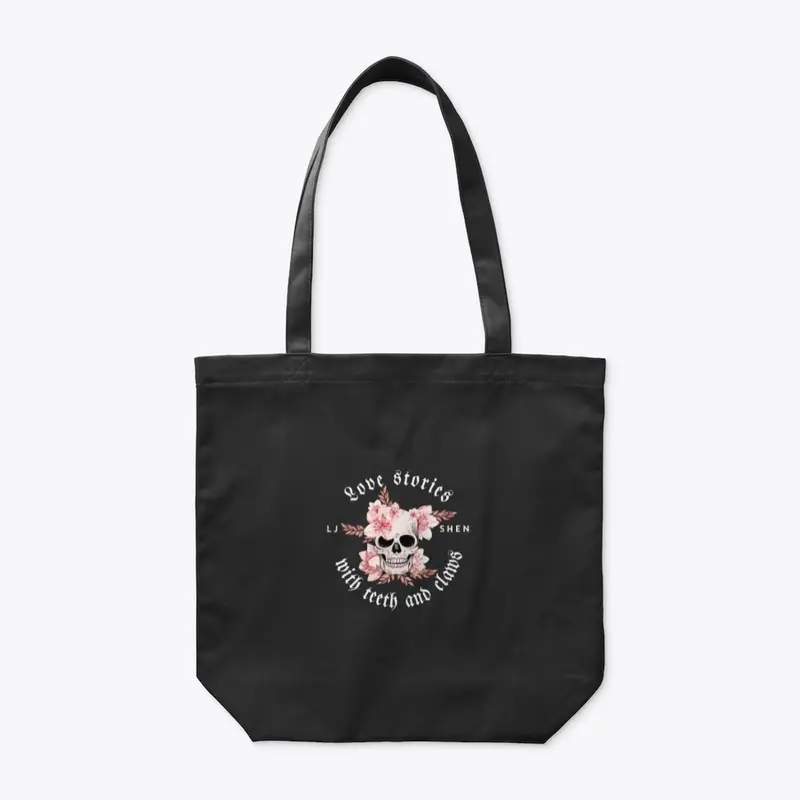 LJ Shen Slogan Tote Bag