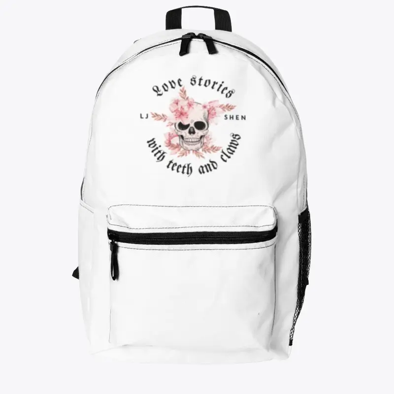 LJ Shen Slogan Backpack